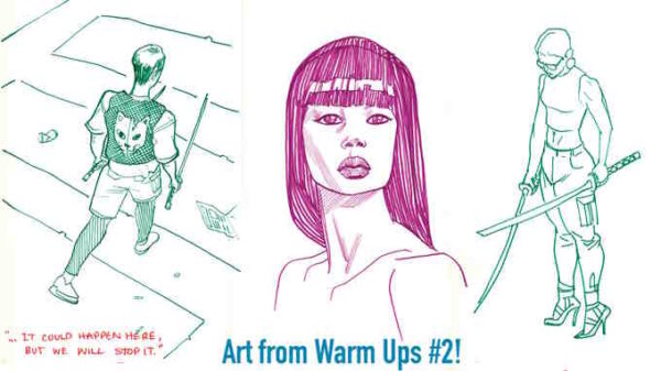 WARM UPS #2 - PHYSICAL EDITION - SIGNED - Image 3