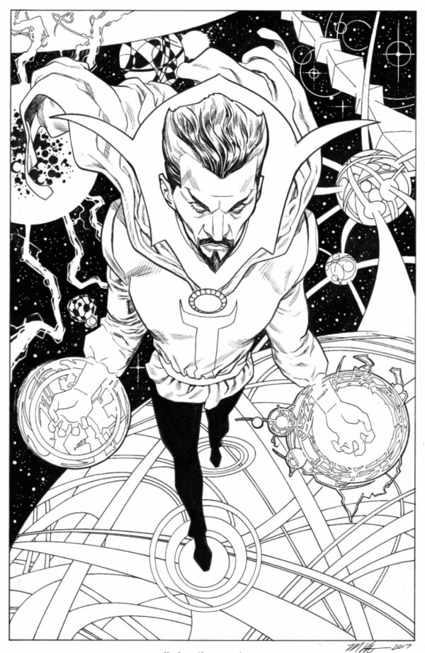 MIKE HAWTHORNE BALTIMORE COMIC CON PRE-SHOW COMMISSION